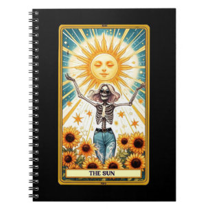 Die Sun Tarot Card Notebook Collection Notizblock