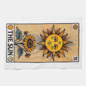 Die Sun-Tarot-Karte Geschirrtuch (Horizontal)