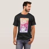 Die Sun-Tarot-Karte Hexe-Ästhetik T-Shirt (Vorne ganz)