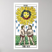 Die Sun-Tarot-Karte Poster (Vorne)