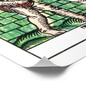 Die Sun-Tarot-Karte Poster (Ecke)