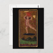 Die Sun-Tarot-Karte Postkarte (Vorne/Hinten)