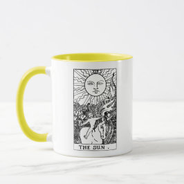 Die Sun-Tarot-Karte Tasse