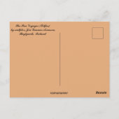 Die Sun Voyager Solfar Skulptur Reykjavik Island Postkarte (Rückseite)