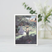 Die Sundial von Charles Robinson Postkarte (Stehend Vorderseite)