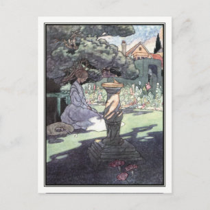 Die Sundial von Charles Robinson Postkarte