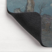 Die Sunken Road, die von Maurice Cullen bedroht wi Mousepad (Ecke)