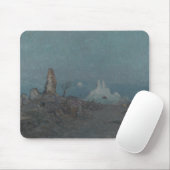 Die Sunken Road, die von Maurice Cullen bedroht wi Mousepad (Mit Mouse)