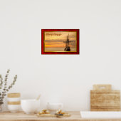 Die Sunrise-Reise Poster (Küche)