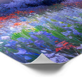 Die Sunset Serenade am Mountain Lake Poster (Ecke)