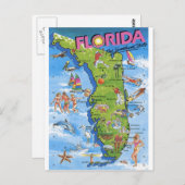 Die Sunshine Staat Postkarte (Vorne/Hinten)