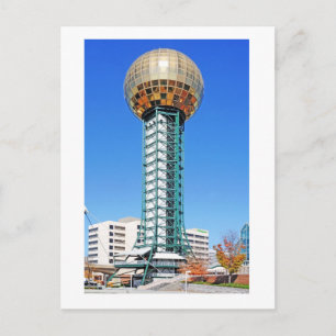 Die Sunsphere - Knoxville, Tennessee, U.S.A. Postkarte