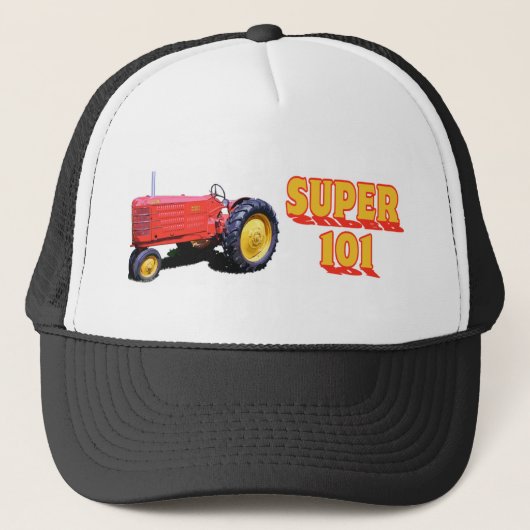 Die Super 101 Truckerkappe (Vorderseite)