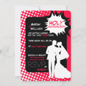 Die Supermächte des Ehestands! Einladung (Vorderseite)