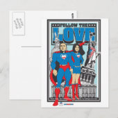 Die Superobamas Postkarte (Vorne/Hinten)