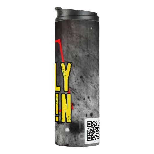 Die Supply Chain Wärmflasche! Thermosbecher (Nach rechts gedreht)