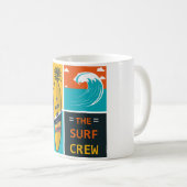 Die Surf-Crew Kaffeetasse (VorderseiteRechts)