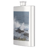 Die Surfanlage im Pazifischen Ozean Flachmann (Links)