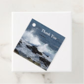 Die Surfanlage im Pazifischen Ozean Geschenkanhänger (Beispiel)