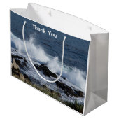 Die Surfanlage im Pazifischen Ozean Große Geschenktüte (Rückseite Schrägansicht)