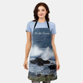 Die Surfanlage im Pazifischen Ozean Schürze (Getragen)