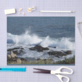 Die Surfanlage im Pazifischen Ozean Seidenpapier (Handwerk)