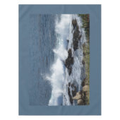 Die Surfanlage im Pazifischen Ozean Tischdecke (Vorderseite)