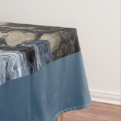 Die Surfanlage im Pazifischen Ozean Tischdecke (Beispiel)