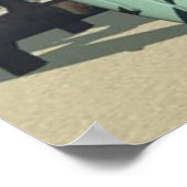 Die Surfbretter Poster (Ecke)