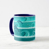 Die Surfer-Tasse Tasse (Vorderseite Links)