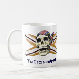 "die" surfpirate Tasse