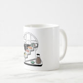 Die Sushi-Bar Kaffeetasse (VorderseiteRechts)