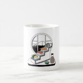 Die Sushi-Bar Kaffeetasse (Mittel)