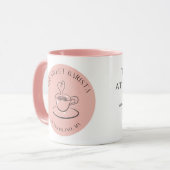 Die süße Barista-Tasse Tasse (Vorderseite Links)