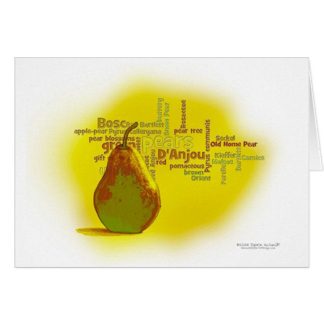 Die süße Birne (Vorderseite (Horizontal))