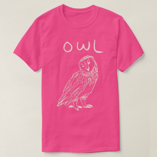 Die süße Eule T-Shirt (Design vorne)