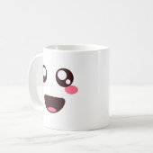 Die süße Gesichtstasse Kaffeetasse (Vorderseite Links)