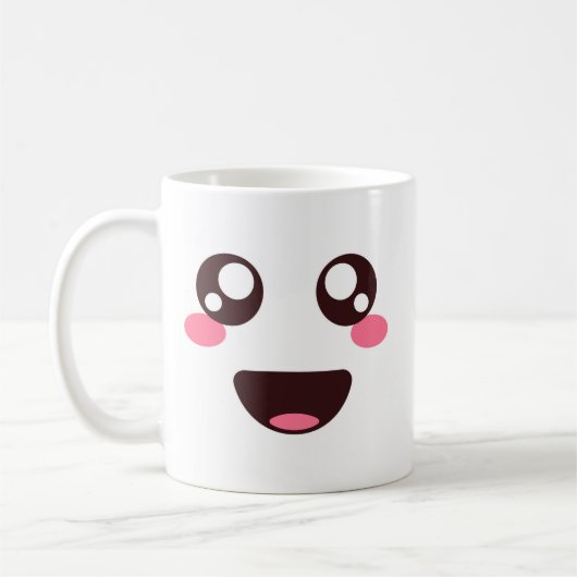 Die süße Gesichtstasse Kaffeetasse (Links)