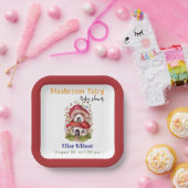 Die süße kleine Maschenhalle ist auf dem Weg Pappteller (Party)