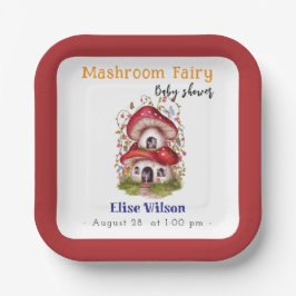 Die süße kleine Maschenhalle ist auf dem Weg Pappteller