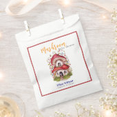 Die süße Mashroom-Fee ist auf dem Weg Geschenktütchen (Ausgeschnitten)