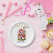 Die süße Mashroom-Fee ist auf dem Weg Pappteller (Party)