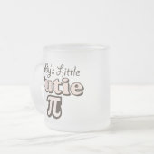 Die Süsse-PUs des Vatis wenig mattiertes Glas Mattglastasse (Vorderseite Links)