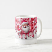 Die süße Überraschung des Weihnachtsmanns Kaffeetasse (VorderseiteRechts)