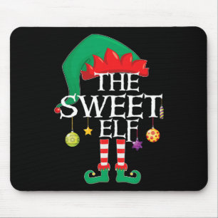 Die süßen Elf Squad Weihnachten passt Familie Weih Mousepad