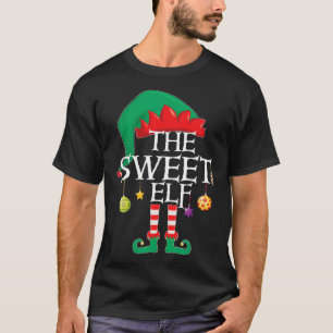 Die süßen Elf Squad Weihnachten passt Familie Weih T-Shirt