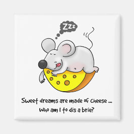 Die süßen Träume werden aus der Niedlichen Schnarc Magnet