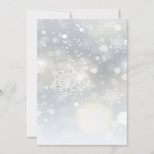 Die süßeste Geschenksdusche Einladung (Rückseite)