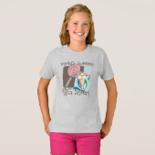 Die süßeste große Schwester der Welt T-Shirt (Vorne ganz)