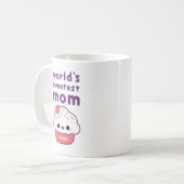 Die süßeste Mama der Welt Kaffeetasse (Vorderseite Links)
